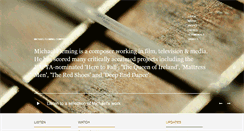 Desktop Screenshot of michaelflemingmusic.com